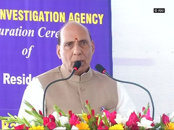 Home Minister Rajnath Singh on Friday inaugurated residential complexes and offices of NIA in Hyderabad and Guwahati.