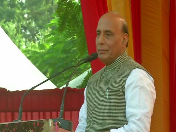 Union Defence Minister Rajnath Singh. File photo/ANI