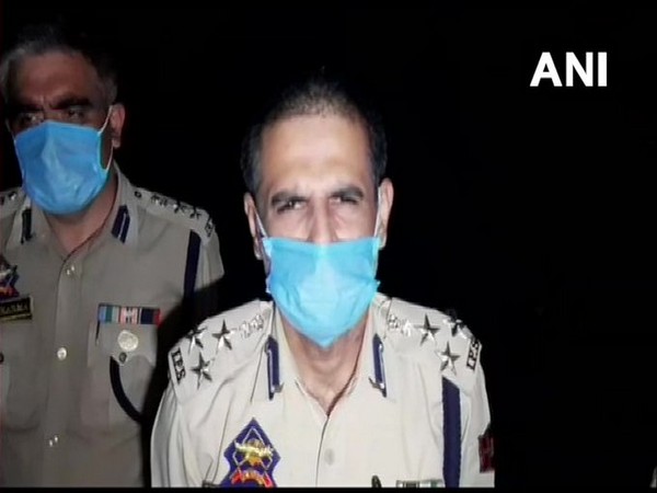 Vivek Gupta, DIG Rajouri-Poonch Range talking to reporters on Thursday. Photo/ANI