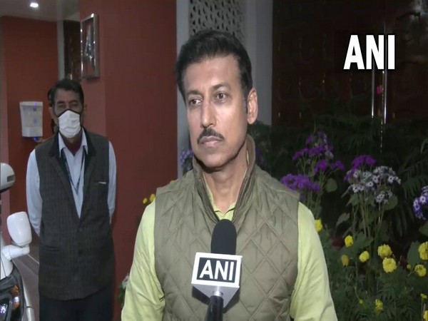 BJP MP Rajyavardhan Rathore (Photo/ANI) 