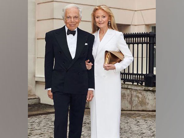 Ralph Lauren along with wife Ricky Lauren (image courtesy, Instagram)