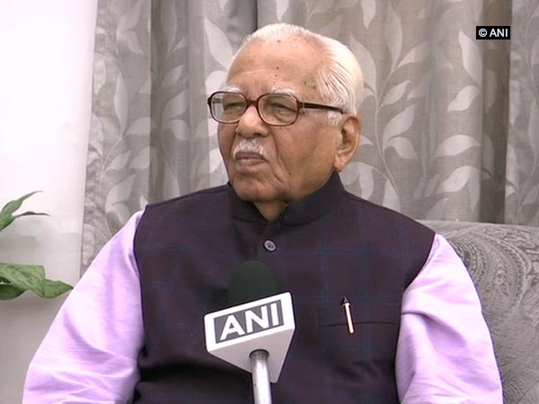 Former Uttar Pradesh governor Ram Naik (File Photo/ANI)