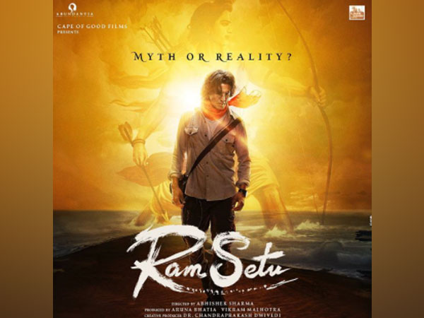 Poster of the film 'Ram Setu' (Image Source: Instagram)
