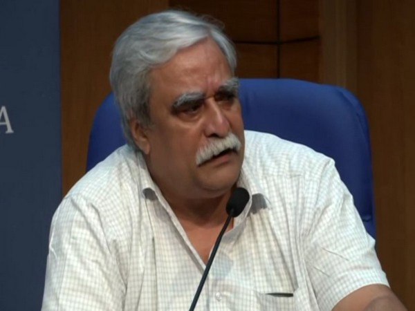 Dr Raman R Gangakhedar, head of ICMR, speaking at the press conference on Thursday. Photo/ANI