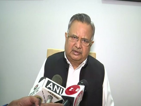 Raman Singh while talking to ANI