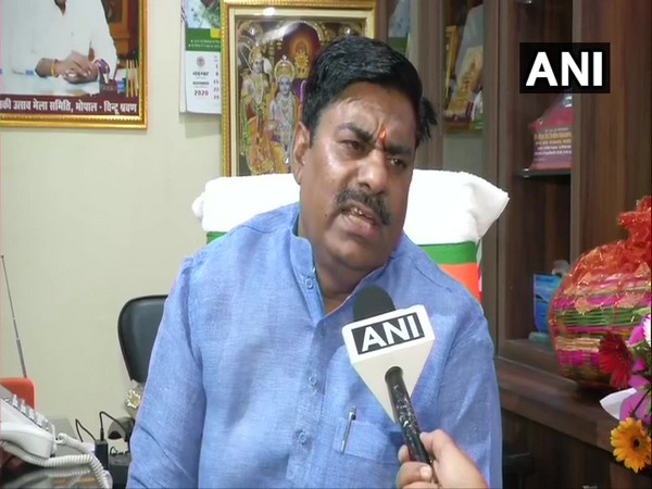 Rameshwar Sharma speaking to ANI in Bhopal on Wednesday. [Photo/ANI]