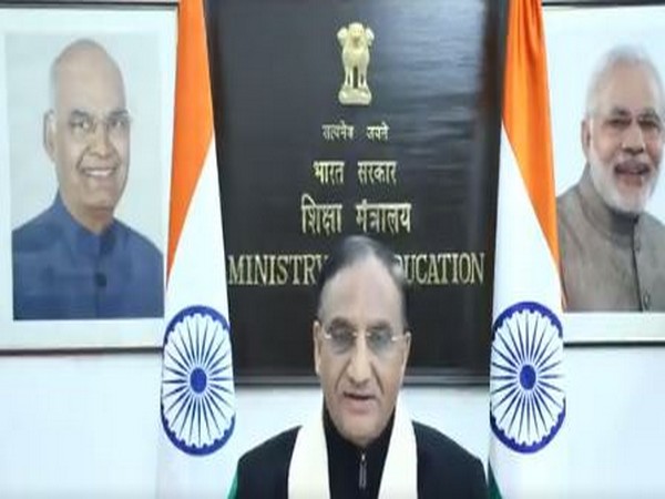 Union Minister for Education Ramesh Pokhriyal 'Nishank'