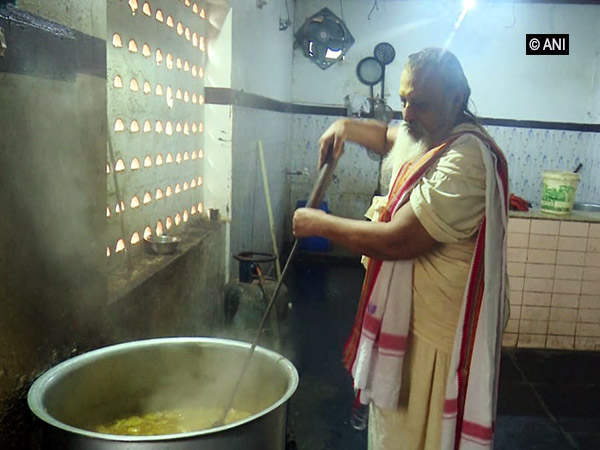 Sitaram Das Baba speaking to ANI on Saturday. Photo/ANI