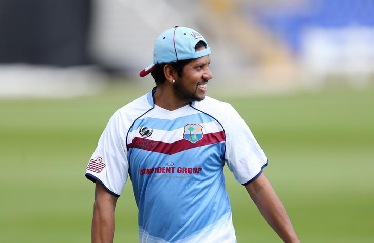 Former West Indies batsman Ramnaresh Sarwan 