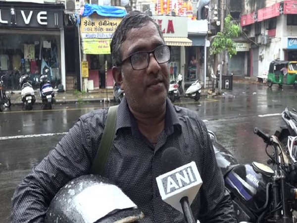 Vadodara based Rampal Shah speaking to ANI on Tuesday. Photo/ANI