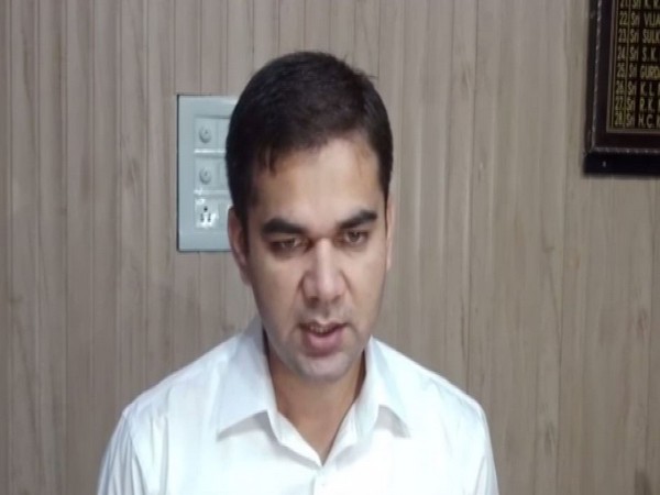 Superintendent of Police Ajay Pal speaking to reporters in Rampur, Uttar Pradesh on Friday.