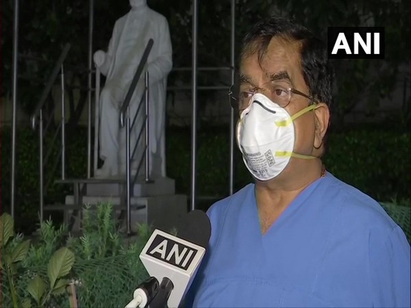 Chairman,Sir Gangaram Hospital Dr DS Rana speaking to ANI on Tuesday. (Photo/ ANI)