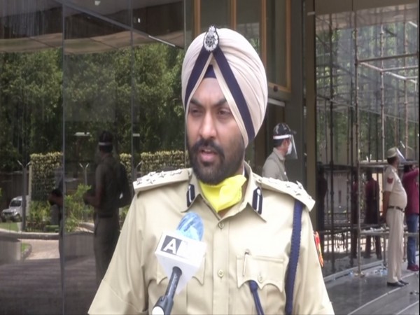 Delhi Police PRO MS Randhawa speaking to ANI on Thursday. [Photo/ANI]