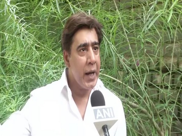 Ranjeet Sharma, son of JDU Rajya Sabha MP Dr Mahendra Prasad, speaking to ANI in New Delhi on Sunday. Photo/ANI