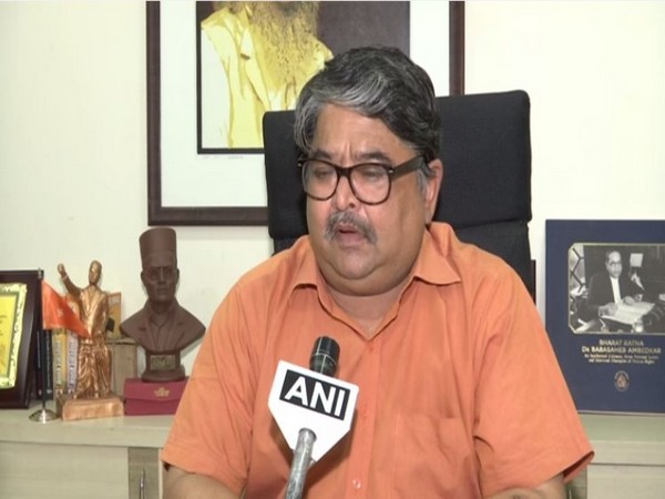 Ranjit Savarkar speaking to ANI in Mumbai on Wednesday.