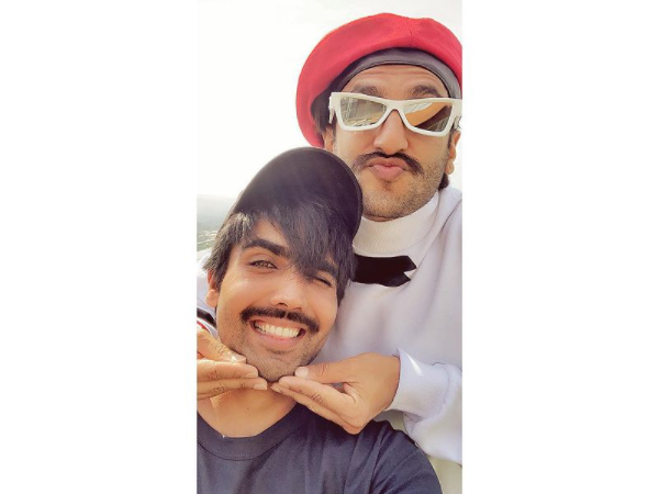 Harrdy Sandhu and Ranveer Singh (Image source: Instagram)
