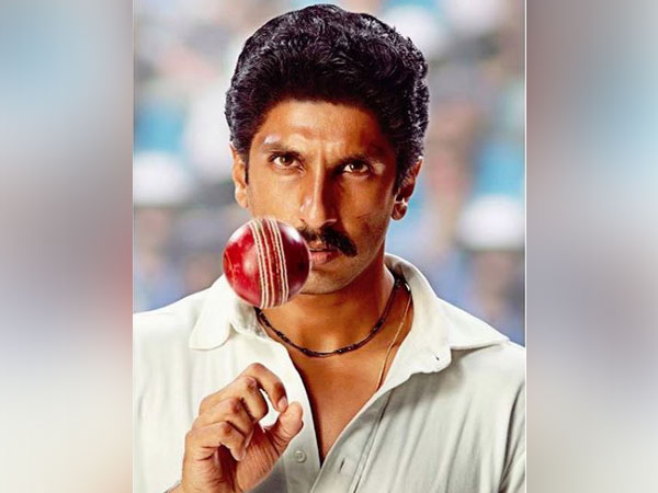 Ranveer Singh as Indian cricketer Kapil Dev (Image courtesy: Instagram)