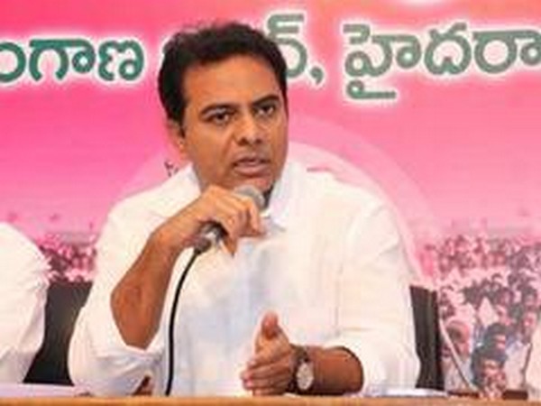 Telangana Minister KT Rama Rao                                        File pic