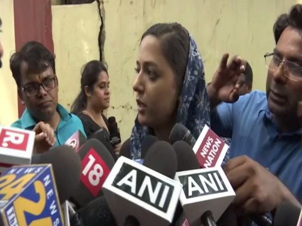 Political activist Shehla Rashid speaking to media persons in New Delhi on Thursday. (Photo/ANI)