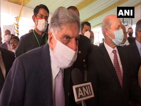 Tata Trust Chairman Ratan Tata speaking to ANI in New Delhi on Thursday. Photo/ANI