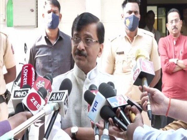 Shiv Sena leader Sanjay Raut (Photo/ANI)