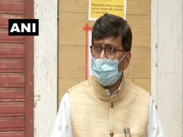 Shiv Sena MP, Sanjay Raut (Photo/ANI)