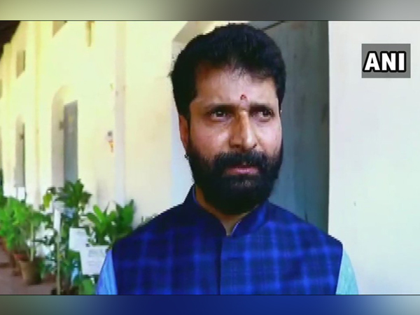 CT Ravi speaking to ANI in Udupi on Saturday. 