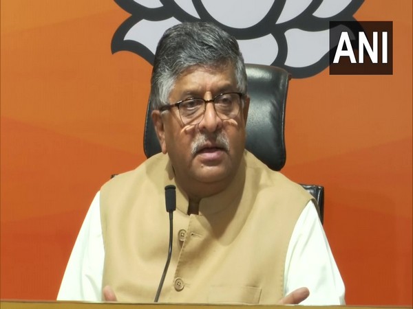 BJP leader Ravi Shankar Prasad. (Photo/ ANI)