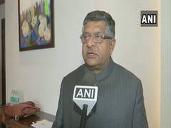 Union Minister Ravi Shankar Prasad (File photo)