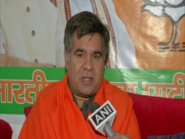 BJP Jammu and Kashmir chief Ravinder Raina speaking to ANI in Jammu on Thursday. Photo/ANI
