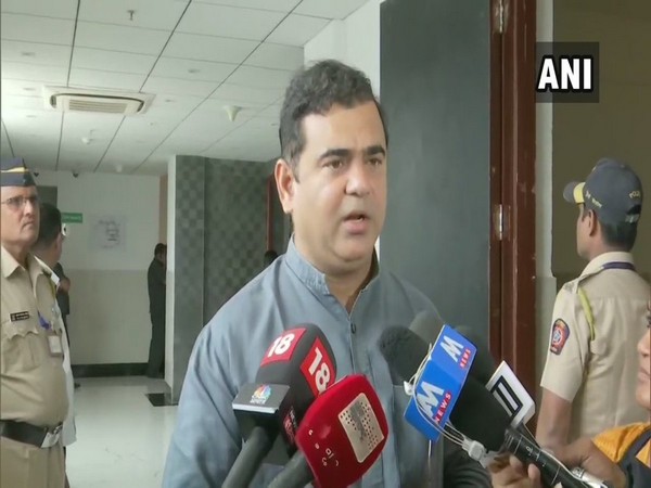 Minister of Tourism in Maharashtra, Jayakumar Rawal speaking to reporters in Mumbai. Photo/ANI