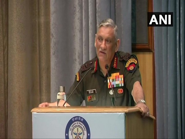 Army Chief General Bipin Rawat speaking at the 41st DRDO Directors Conference in New Delhi on Tuesday. (Photo/ANI)
