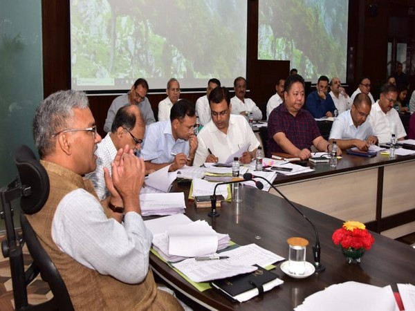 Trivendra Singh Rawat holds review meeting at Secretariat (Source Twitter) 