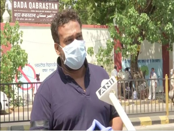 Shuaib Bashir Khatib, member of task force under Raza Academy speaking to ANI in Mumbai. (Photo/ANI)