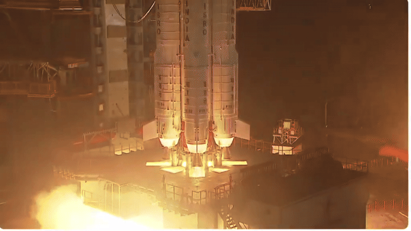 Launch of GSLV-F15 from Sriharikota (Photo/ISRO)