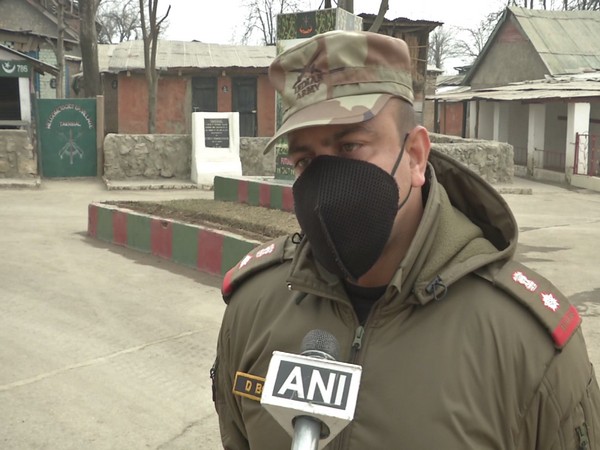 Lt. Col Dipanker Bose, Incharge Corps Battle School Srinagar, speaking with ANI.