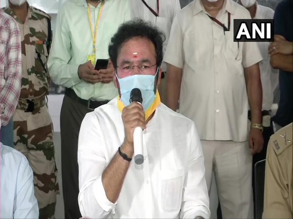 Union Minister of State for Home Affairs G Kishan Reddy on Saturday.