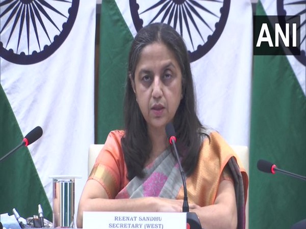 Ministry of External Affairs Secretary (West) Reenat Sandhu.
