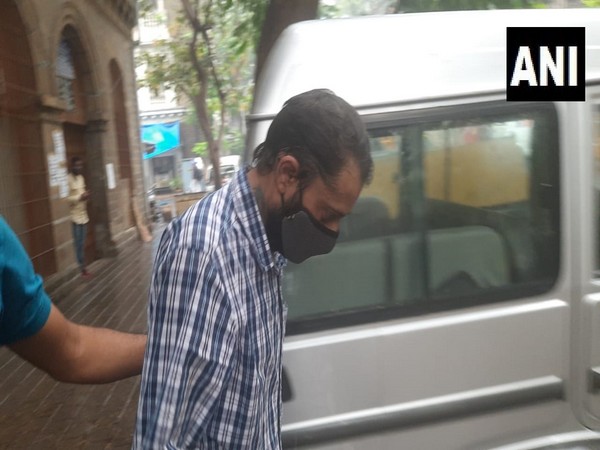 Alleged drug supplier Regel Mahakal taken to a hospital for medical exam on Friday. Photo/ANI