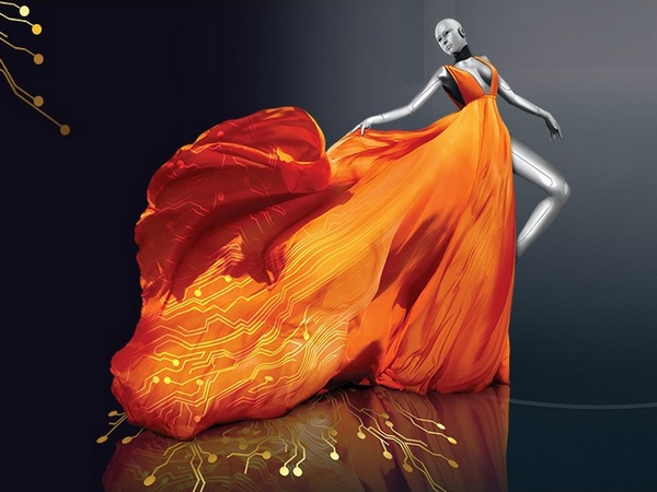 R|Elan GreenGold fabrics reduce emission of greenhouse gases as they are made from pre-dyed fibres