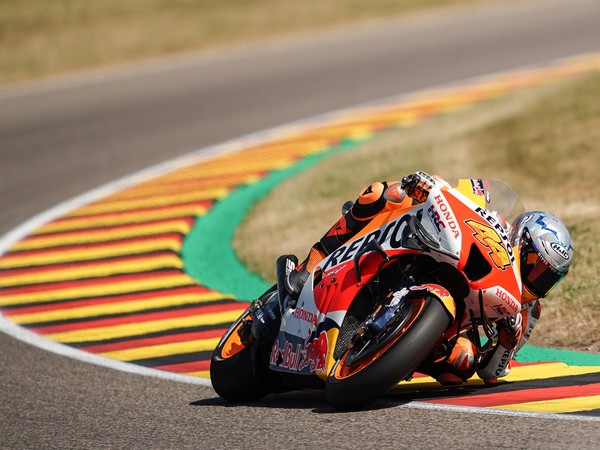 Honda rider Pol Espargaro in action during German GP (Image: Team Honda)
