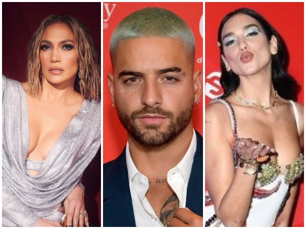 Jennifer Lopez, Meluma and Dua Lipa (Image courtesy: Instagram)