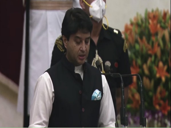 Civil Aviation Minister Jyotiraditya Scindia