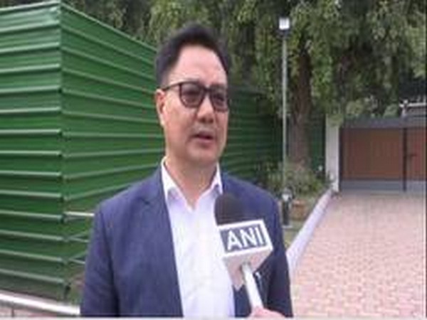 Union Sports Minister Kiren Rijiju 