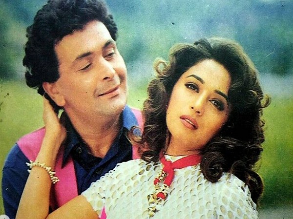 A still from 'Yaraana' featuring Madhuri Dixit Nene and late actor Rishi Kapoor (Image Source: Instagram)
