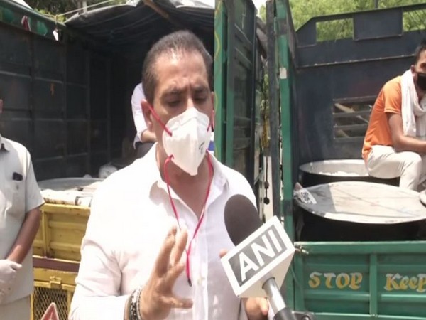 Businessman Robert Vadra speaking to ANI on Monday. Photo/ANI