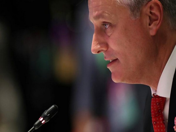 U.S. National Security Advisor Robert O'Brien speaking at the ASEAN summit in Bangkok on Monday. 