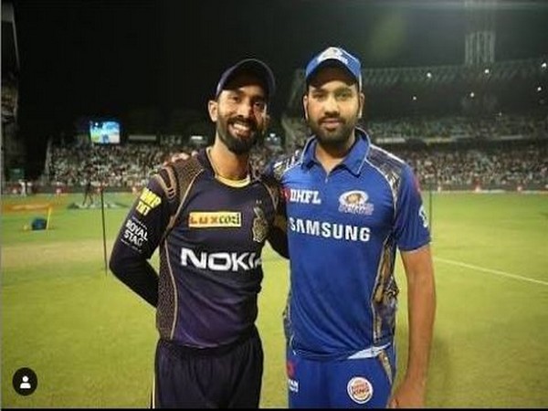 Dinesh Karthik with Rohit Sharma (Photo/ Rohit Sharma Instagram)