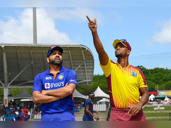 Rohit Sharma and Nicholas Pooran. (Photo- CWI)