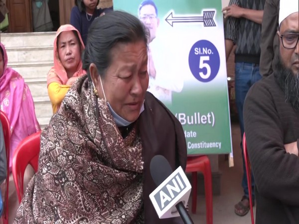 Rojit Wahengbam's mother (Photo/ANI) 